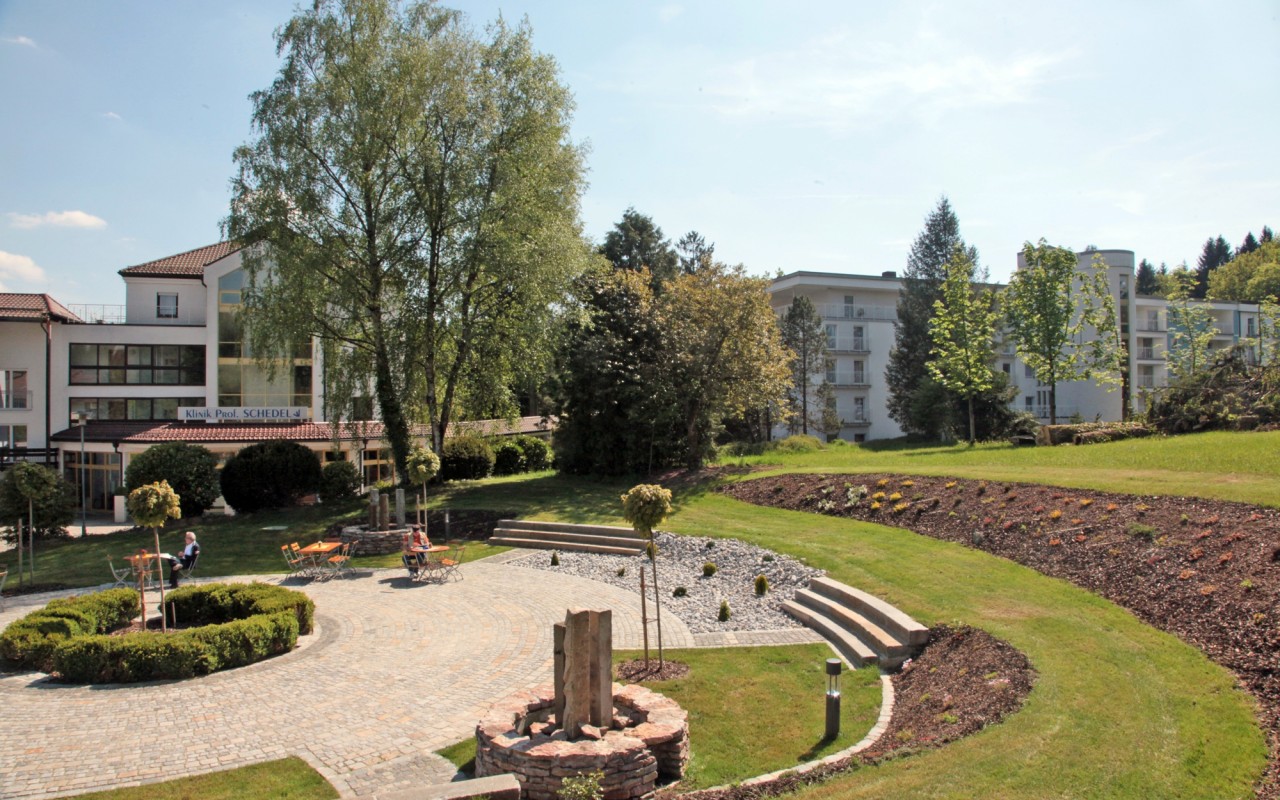 Bild Außenbereich Cafeteria