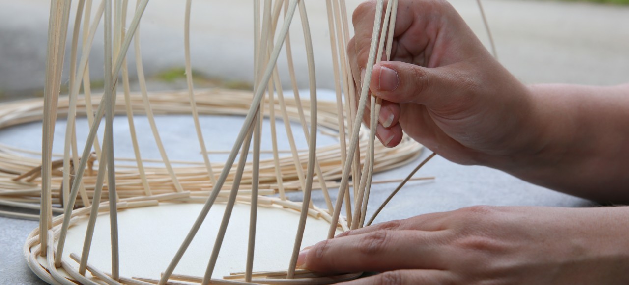 Korbflechten - Ergotherapie